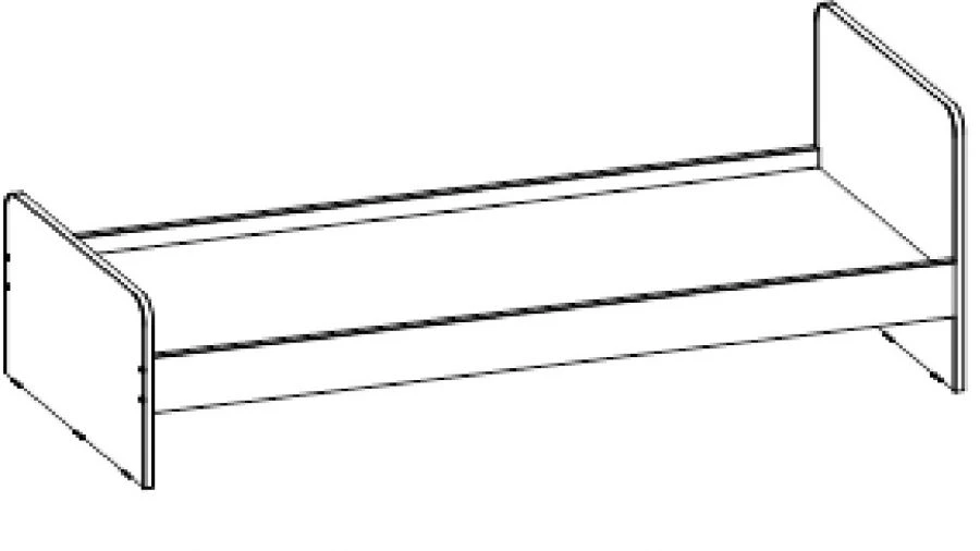 Children's Bed TV-BKRD-5.14.01-01