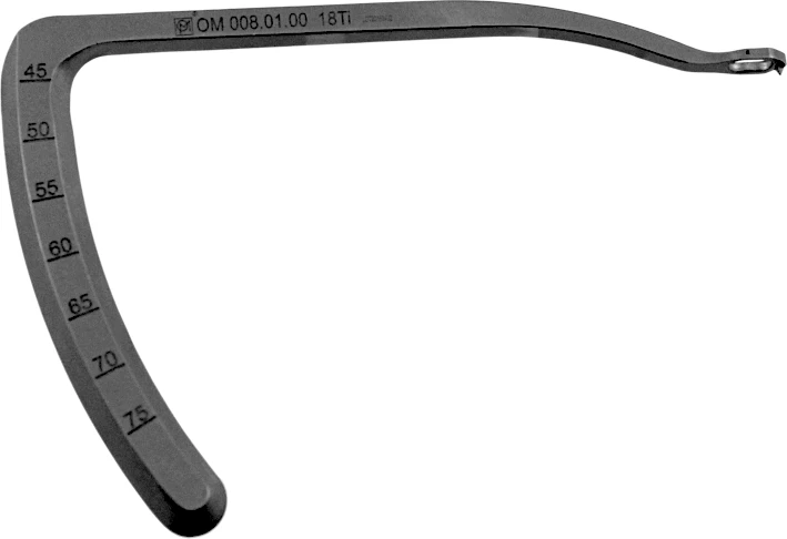 أداة ثقب الساق الكبيرة لجراحة الرباط في الركبة، OM.008.01.00