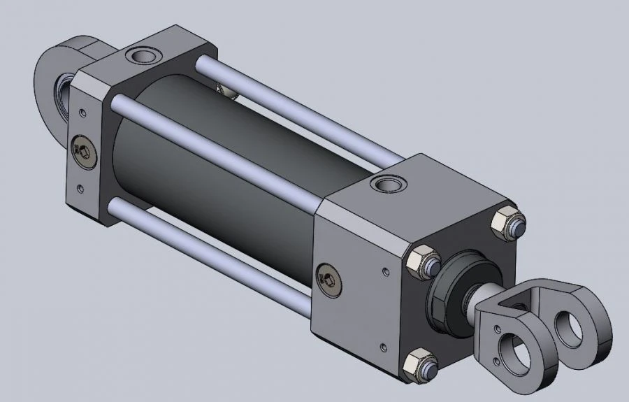 Guide Vane Servo Motor for Hydro Power Plant Actuator BSK