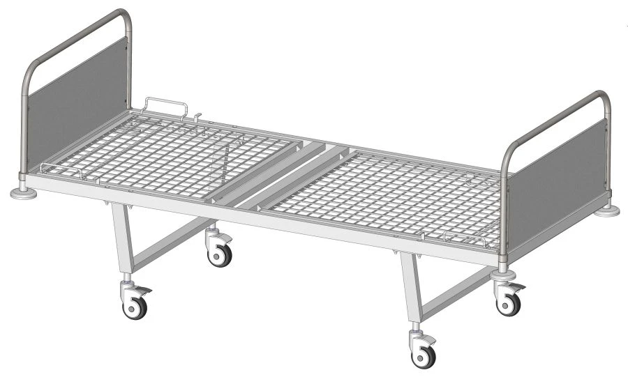 Functional Hospital Bed KФ2-01-«МСК» (МСК-102Д) with Wheels
