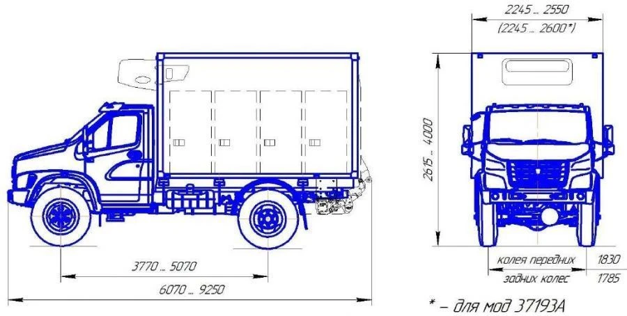 Diesel Trucks Over 3.5t to 12t with Isothermal or Refrigerated Body