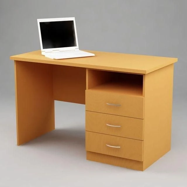 Single Pedestal Writing Desk with Drawer Unit