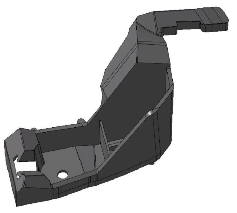 Left Bracket for M1 and N1 Vehicles 9683800681