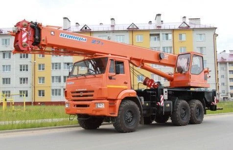 Mobile Crane KS-55713-5K-1V with 27t Capacity