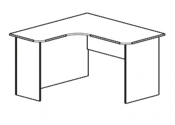 Corner Work Table Model C 05