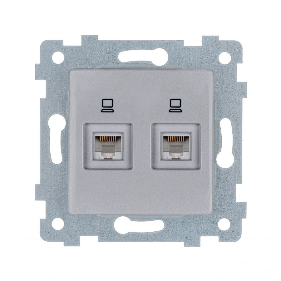 Low-Voltage Hidden Socket Mechanism "Maria" RKT2-471 Aluminum
