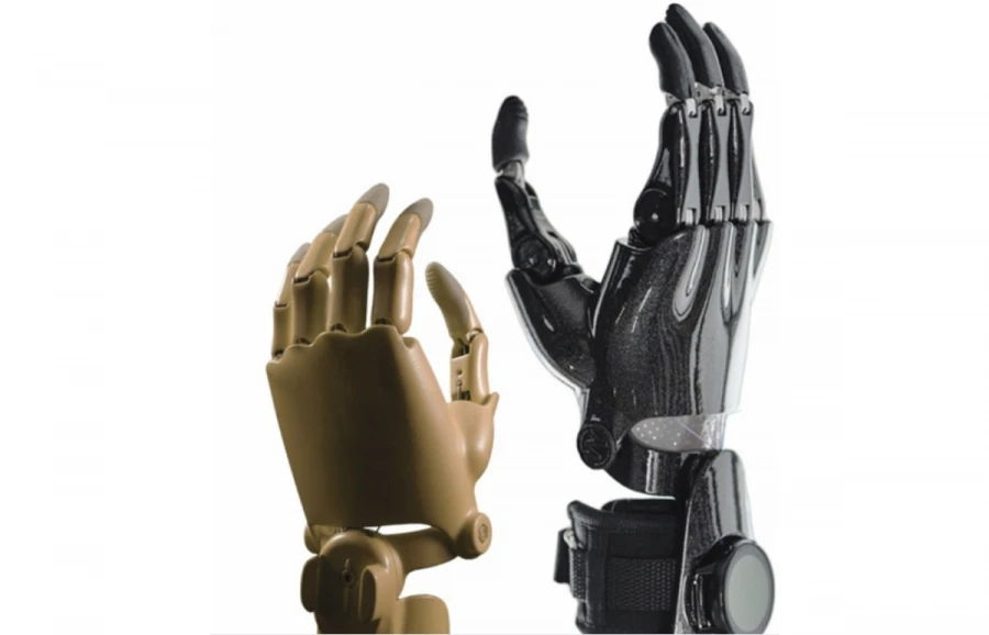 طرف صناعي نشط لجزء من اليد