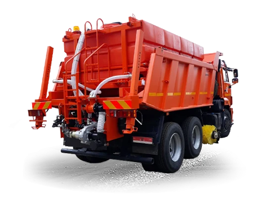 Combined Road Machine ED 405A2 on KAMAZ 65111 Base