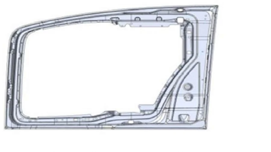 Left Inner Door Panel for A9607224810