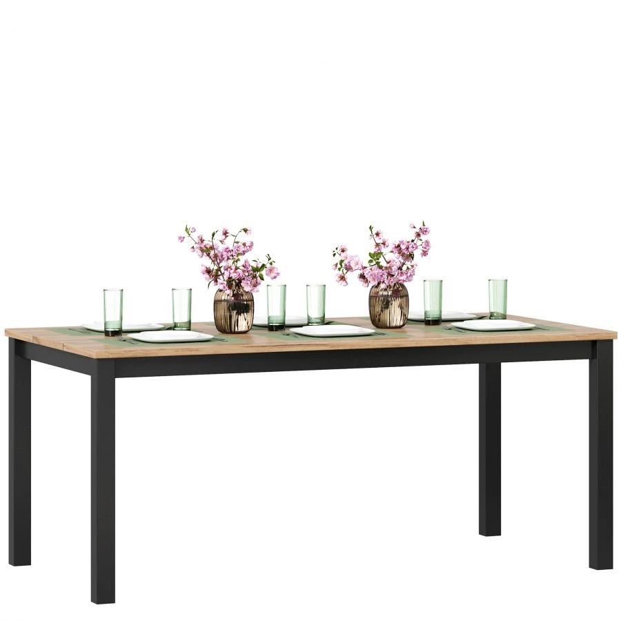 Techno LD.678040.000 Table (Golden Oak/Black)