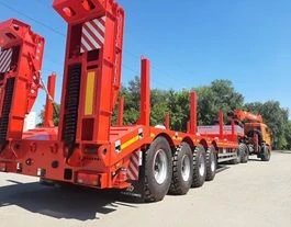 Heavy-Duty Four-Axle Semi-Trailer HARTUNG 9104-04