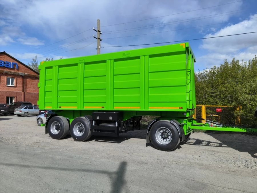 Three-Axle Scrap Transport Trailer BZAP 94563N