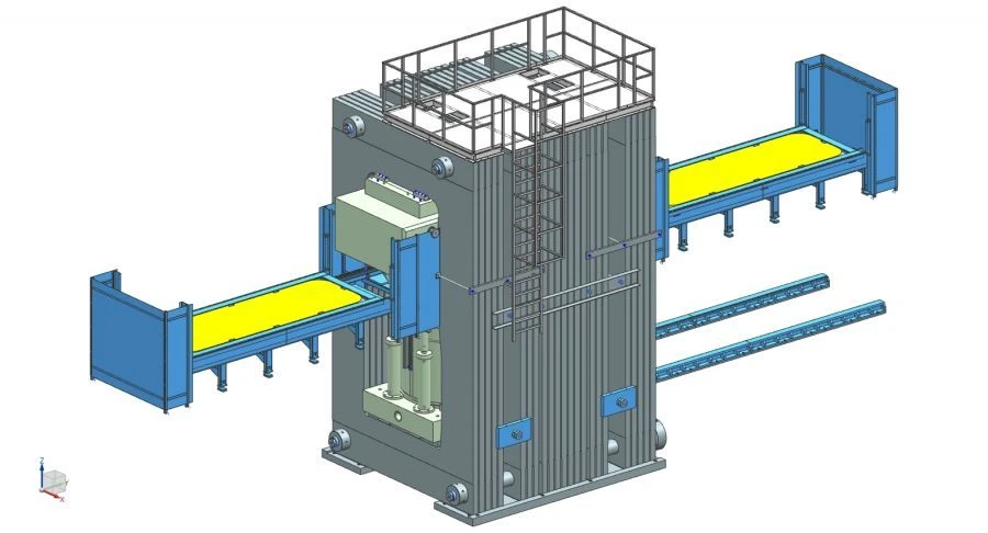 Elastic Cushion Stamping Press Model P5220-LShP 220MN