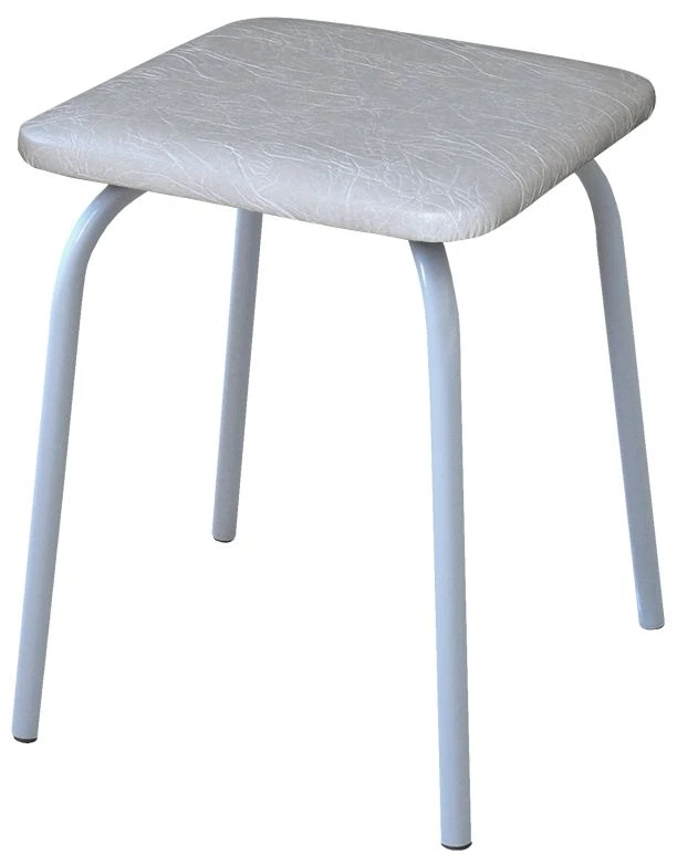 Upholstered Stool TB014.0 with Vinyl Leather Cover