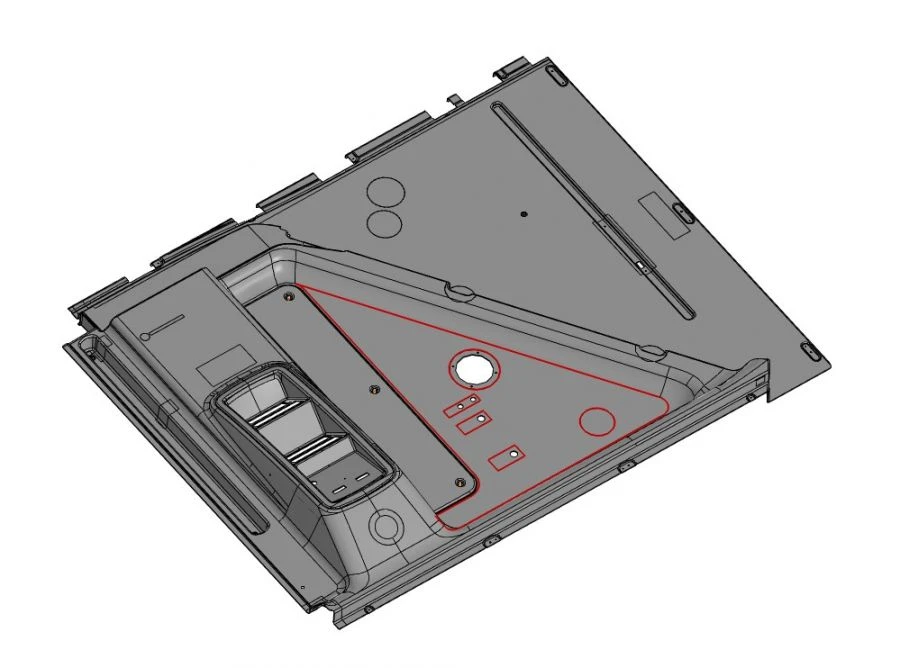 وحدة سقف كاملة 5299-342-5206030