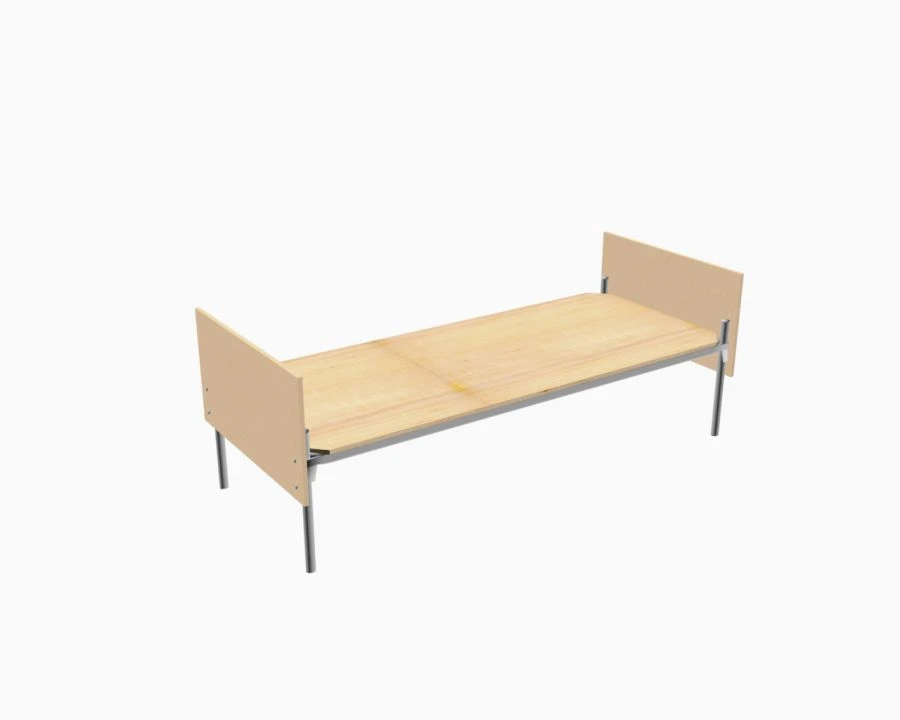 Combined Metal Bed with MDF Headboards K630.L