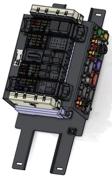 AMFE.3761.100.300 Power Distribution and Switching Panel