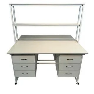 Laboratory Table with Superstructure for Research Centers