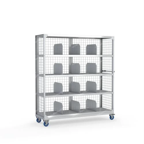 Mobile shelving unit for documentation storage - Series 1676