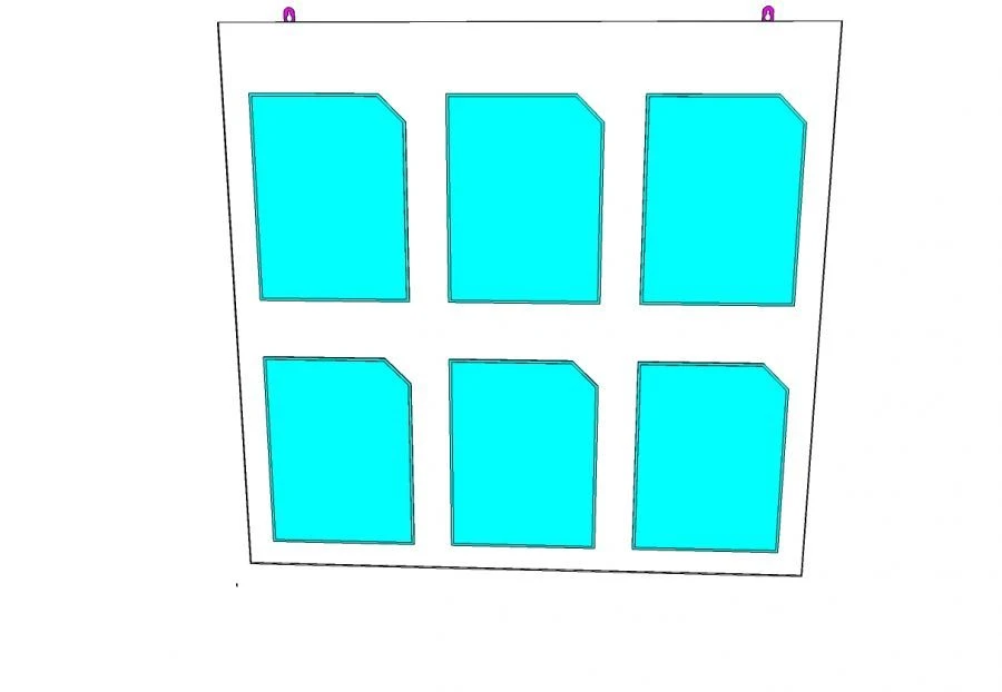 Wooden Information Stand