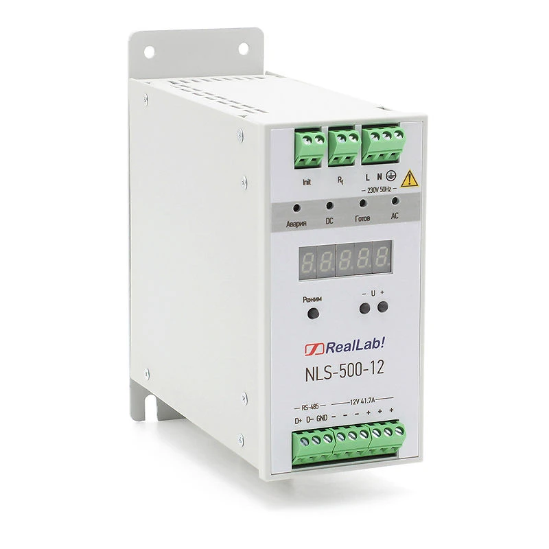 Intelligent Power Supply NLS-500-12 with RS-485 Interface