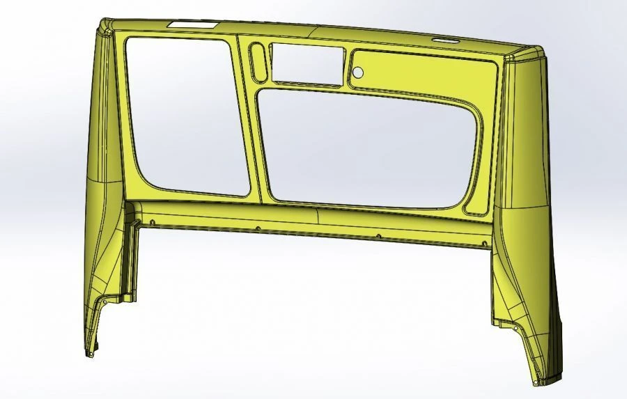 Complete Rear Mask 5299-401-5602500-10 for Vehicles