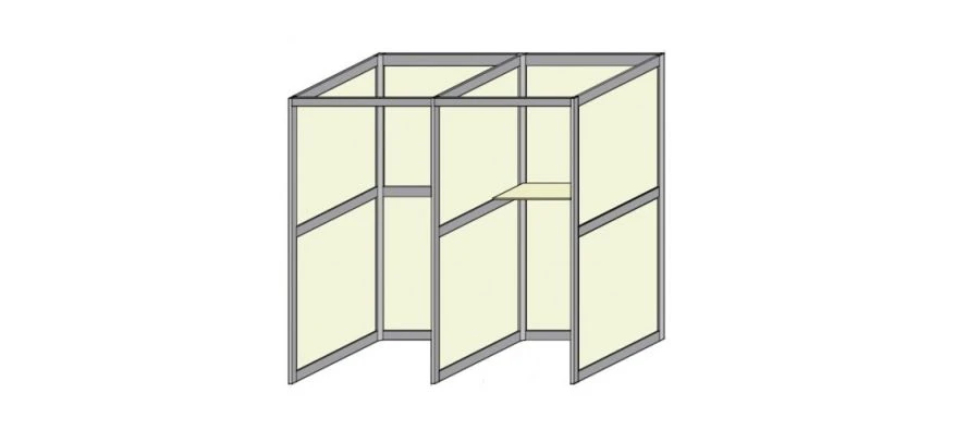 Fitting Room Cabin - Stylish and Functional Design