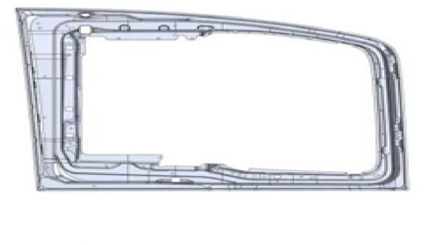 Left Inner Door Panel for A9607225010