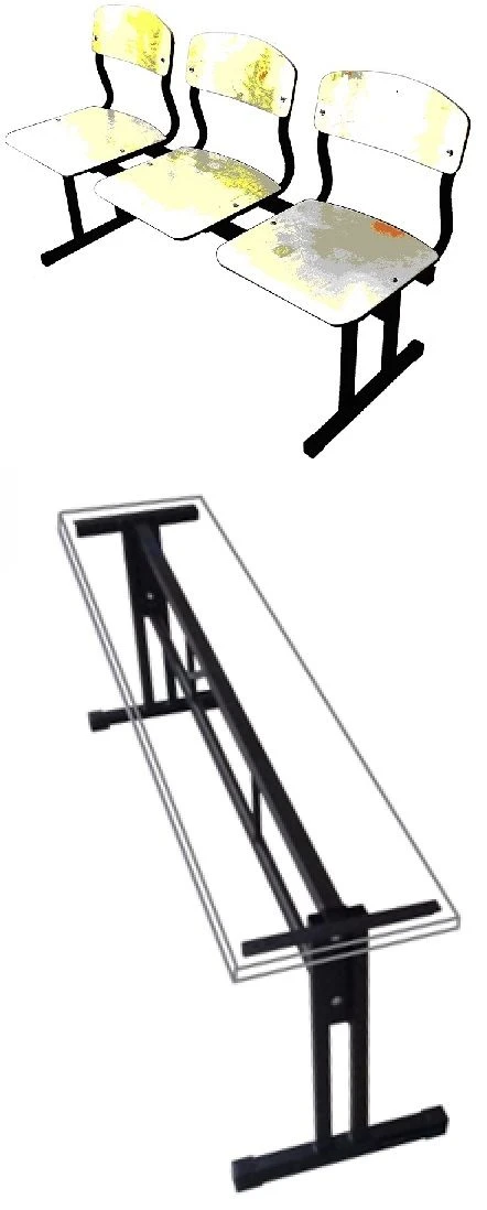 Educational Bench Model SI56.13.10.37 for Institutions