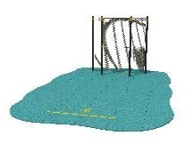 هدف مربع للاختبار للأشخاص ذوي الإعاقة - ATM-019