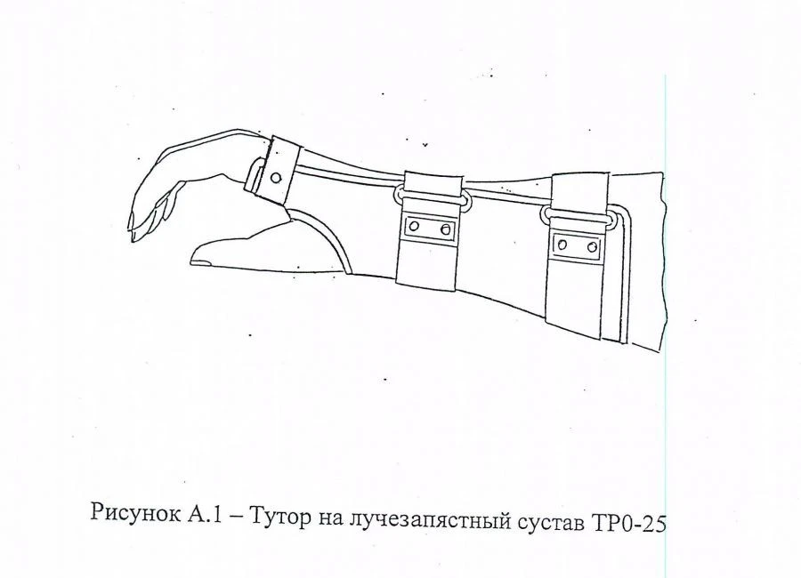 TR0-25 Wrist Joint Brace Custom-Fit Orthopedic Support