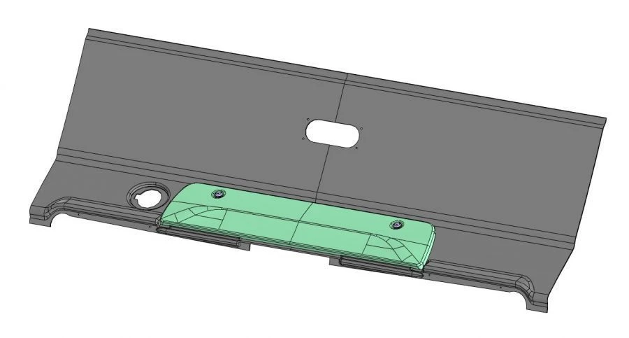 Composite PU Door Panel Assembly for Vehicles 5299230-5702020-10