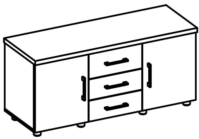 Office Equipment Cabinet 9617 MЯ Brooklyn Series