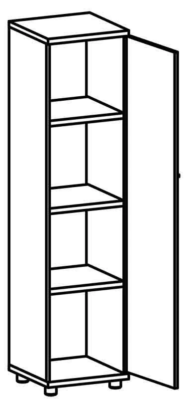 Filing cabinet 9213 "Brooklyn" series