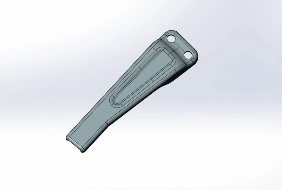 Vacuum Formed Plastic Covering for Brackets 5299-401-5404001-11