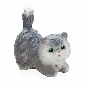 Charming Gray Cat Stesha - Perfect Gift for All Ages