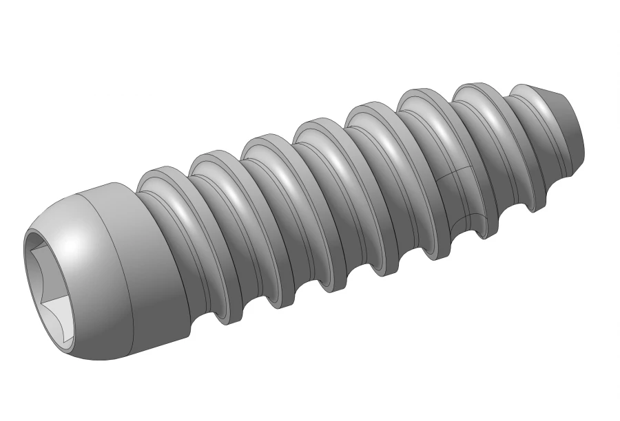 Interferential Screws Ø 6 mm to Ø 10 mm, 20 mm to 40 mm Length, P.004.XX.XX