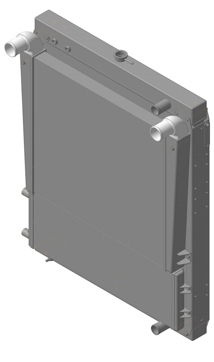 Radiator Block for Cooling Turbocharged Air OK5307-1301005-10