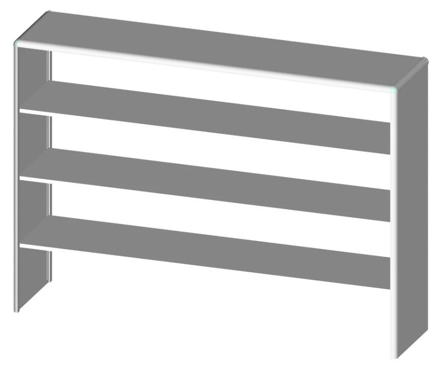 Laboratory Extension N 1800-4 from General Hospital Furniture Set "LABROMED-3