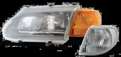 Left Headlight Block 742.3711-01