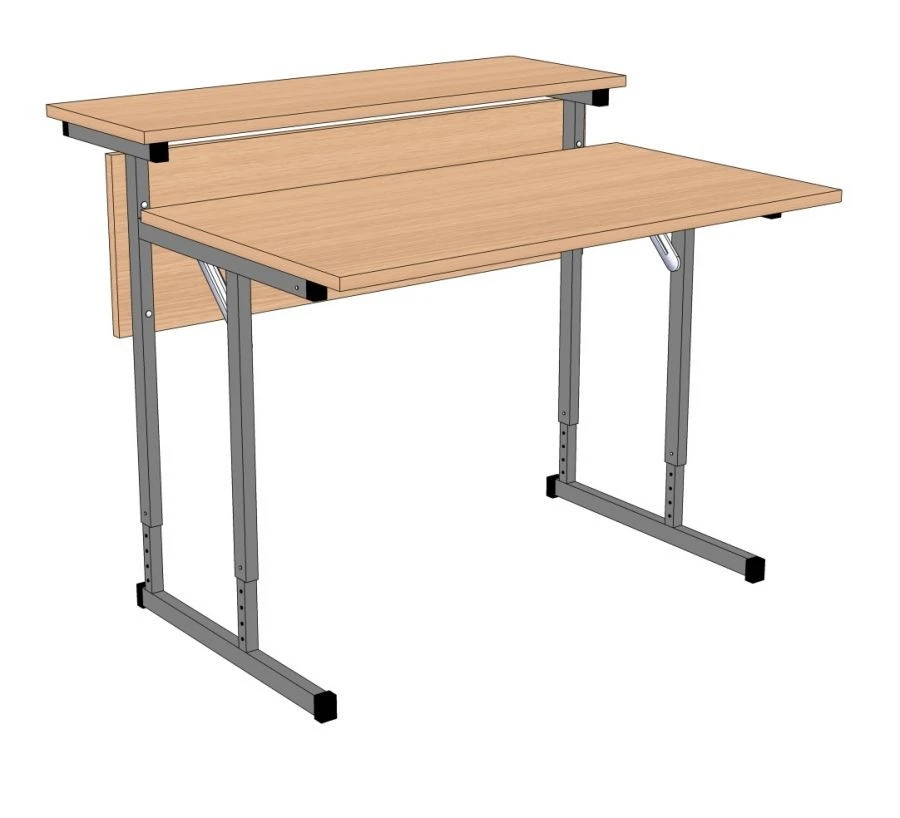 Adjustable Computer Desk on Metal Frame SK1m