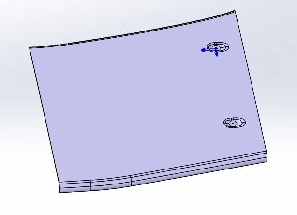 Outer Engine Shaft Hatch Panel 5299-401-5402531-10