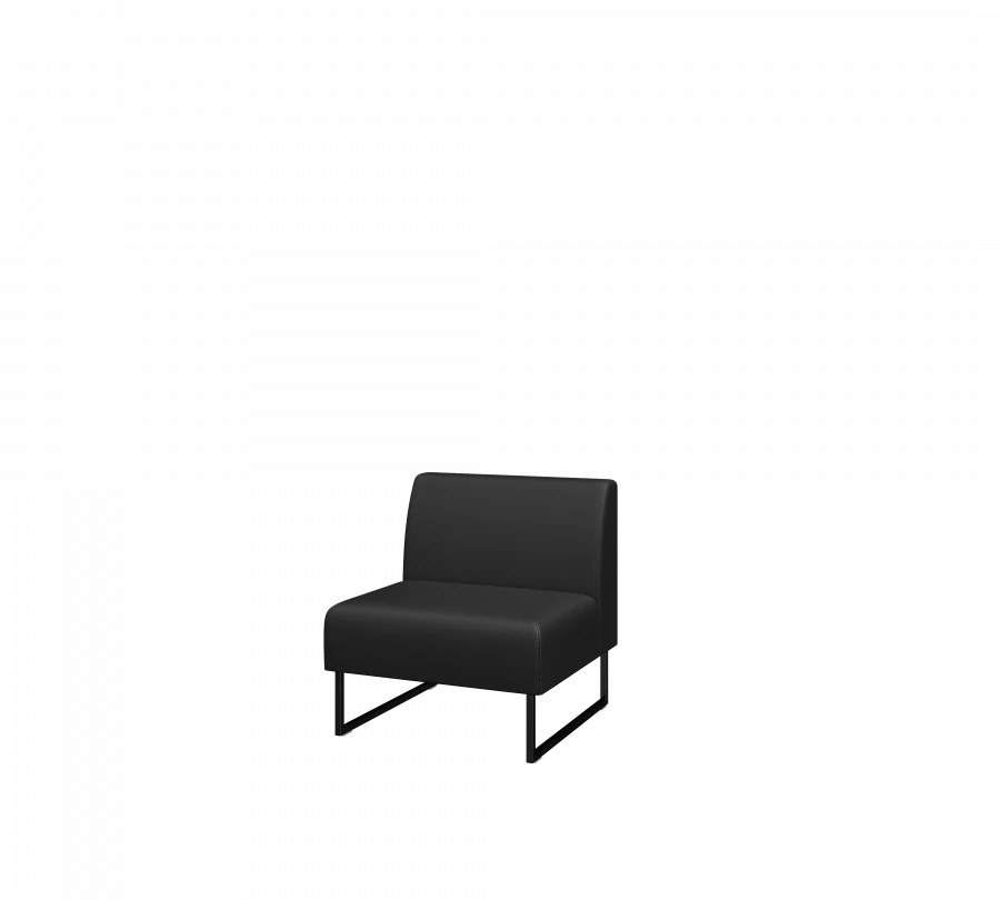 BASIS Series Office Soft Puff and Table - Straight and Corner Sections