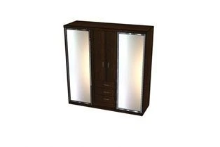 Sliding Door Wardrobe with Mirror FML0015