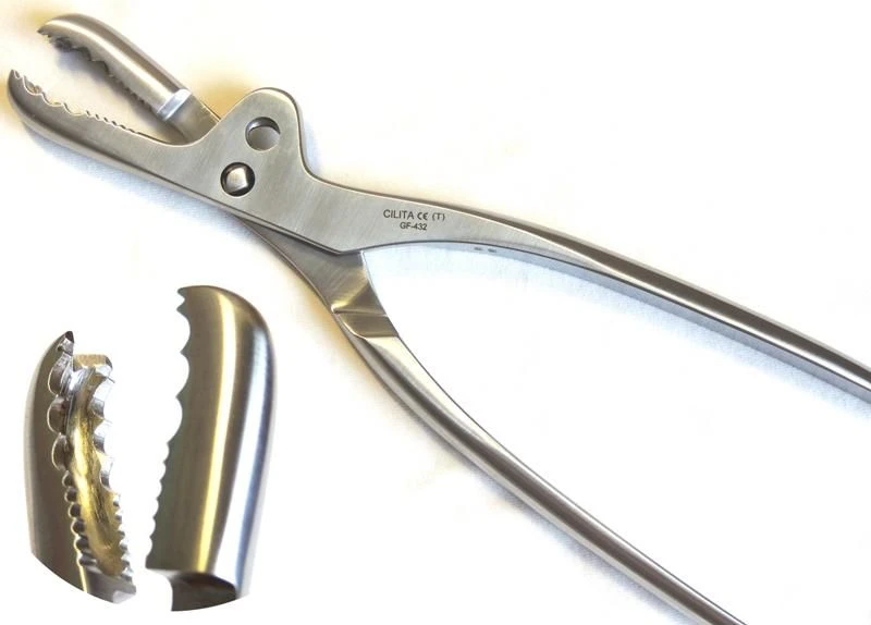 Multi-Surface Surgical Bone Grasping Forceps for Soft Tissue Procedures CILITA