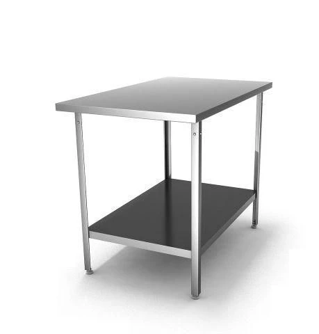 Metal Table with Powder Coating - Durable Steel Sheet