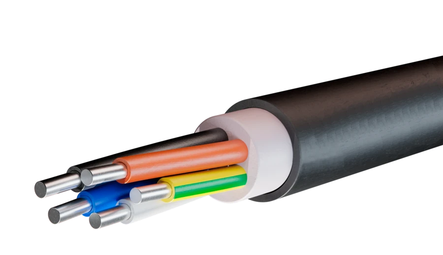 Power Cable AVVG-HL for Electrical Energy Distribution