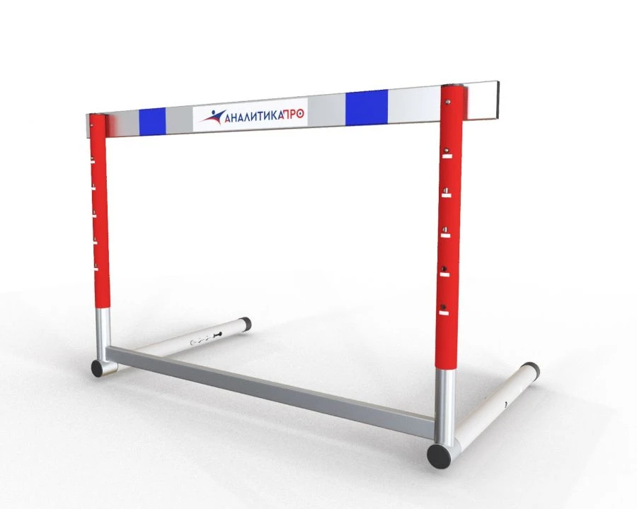 Adjustable Weight Track and Field Barrier for Competitions