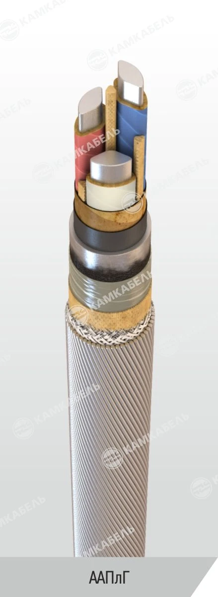 Power Cable with Aluminum Conductors, Paper Insulation, 6-10 kV