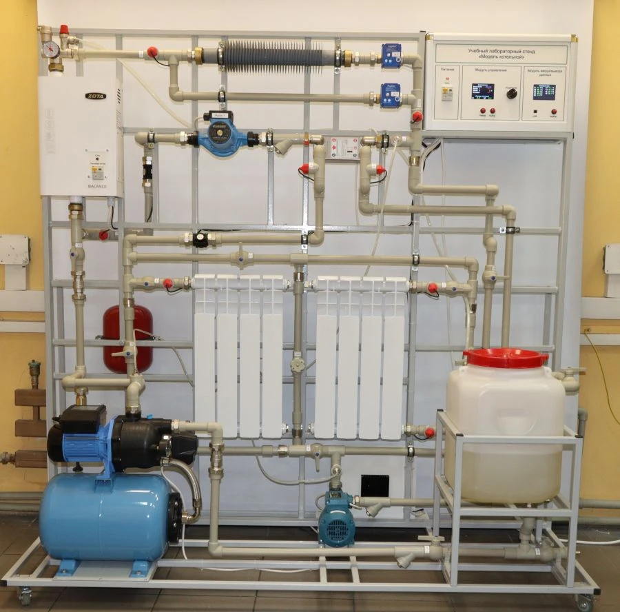 Educational Laboratory Stand "Boiler Model" ELB-160.008.03